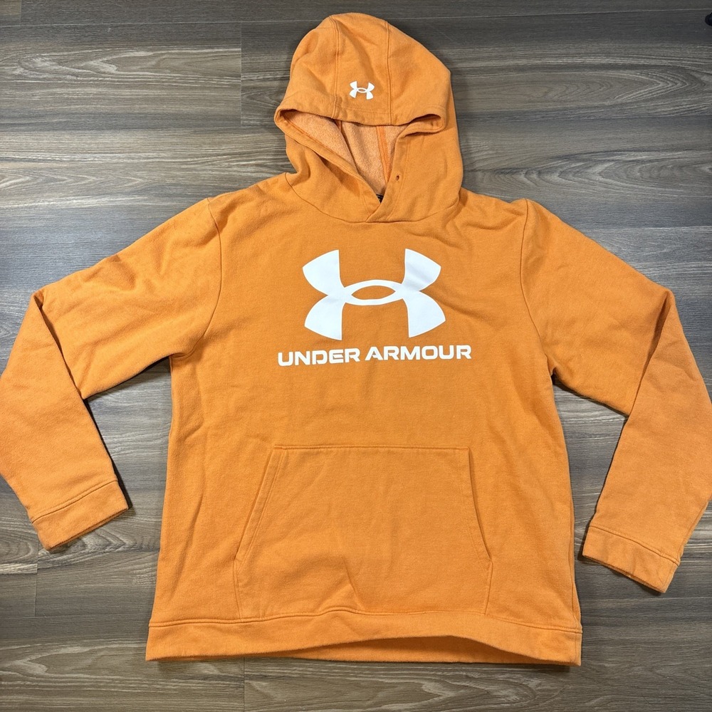 Under Armour Men's Rival Fleece Big Logo Pullover Hoodie